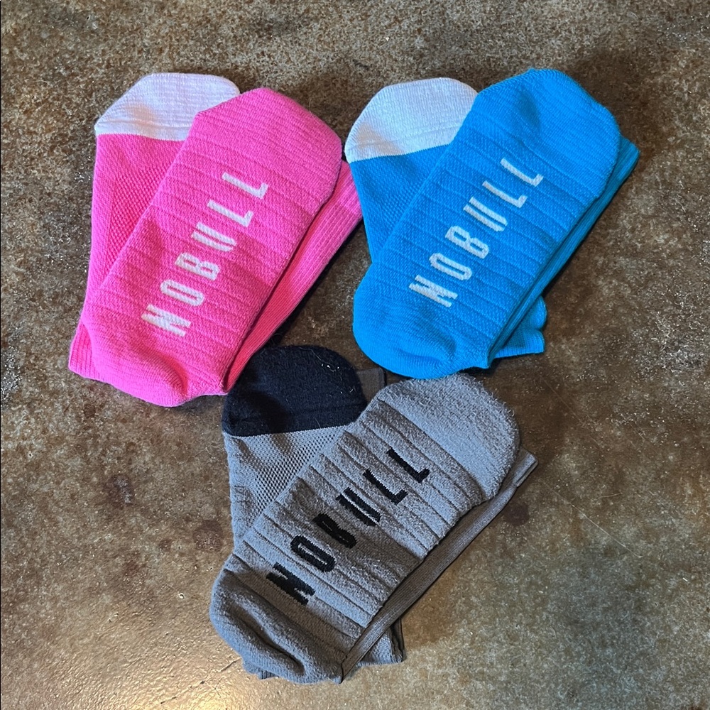 Nobull Crew Socks Set of 3- Small